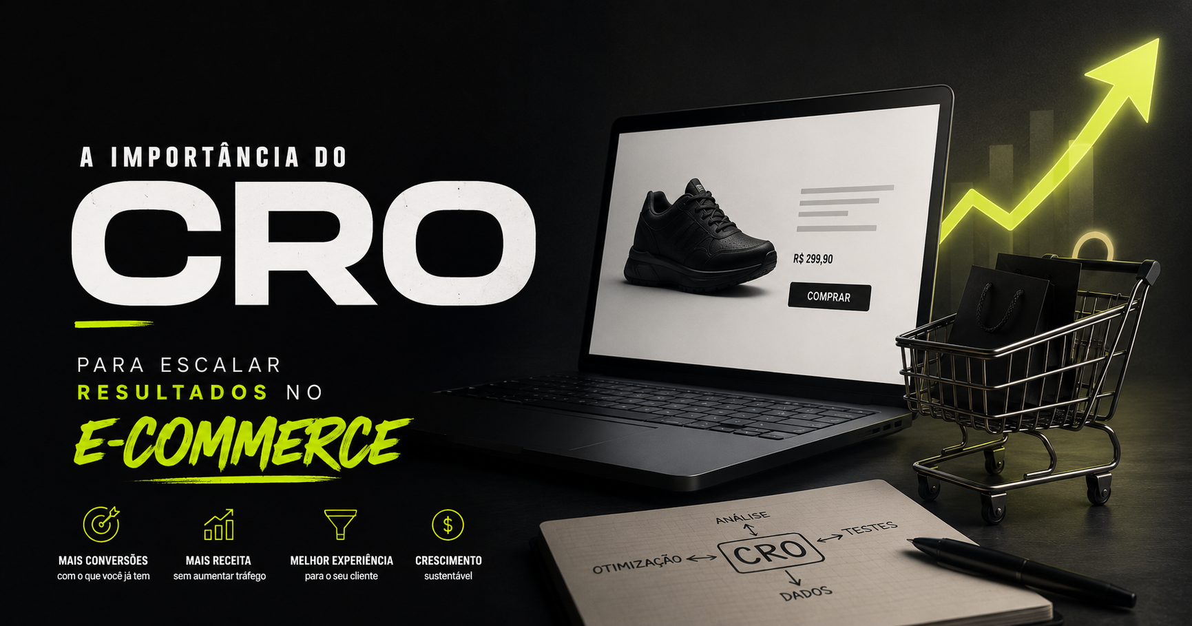 CRO para E-commerce: Como a Otimização de Conversão Transforma Visitantes em Clientes